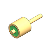 Ikke-50Ω karakteristisk impedans-enkeltkerne fladt hoved